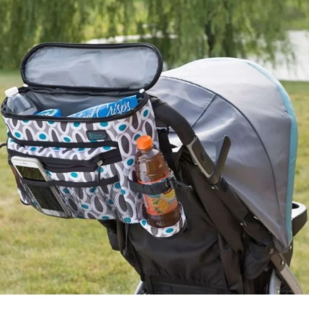🆕 Insulated‎ Tote-on-the-Go Storage Organization Black